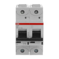 S802S-C32 jistič 2p char. C 32A s klecovou svorkou Icu 50kA ABB 2CCS862001R0324