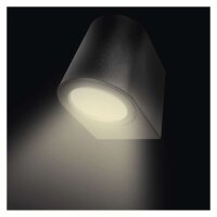 LED zahradní nástěnné svítidlo OCULUS, 8,8x6,7x8 cm, 1xGU10, 35 W EMOS ZGF010P