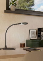 Stolní svítidlo LAURO LED-CCT 5,5W IP20 černá EGLO 902175