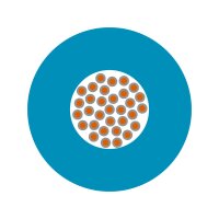 Jednožilový vodič ÖLFLEX WIRE MS 2.1 1X10 BU modrá LAPP 4160802