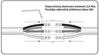 Gelová spojka SHARK 525WS 5x (6-25mm2) a odleh. sponou pro Cu/Al 0 6/1kV