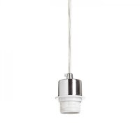 MORE 60 stropní závěsná základna chrom 230V E27 3x42W RENDL R11775
