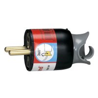 VIDL. 2P+T 16A,OTOČNÁ ČERNÁ LEGRAND 050173