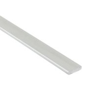 AL profil FKU97 pro LED, plochý, 10x0,4 mm, 1m, surový FK TECHNICS 4738584