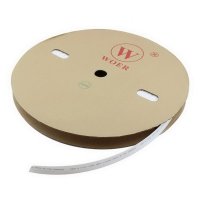 Teplem smršťovací bužírka 16/8 mm, poměr smrštění 2:1, bílá FK TECHNICS 4738011