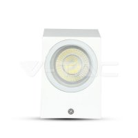 Wall Sleek Wall Fitting  Square White Bo
