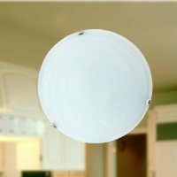 Stropní a nástěnné svítidlo Barborka 400 chrom 2x60W IP20 E27 COMPOLUX 912194/72