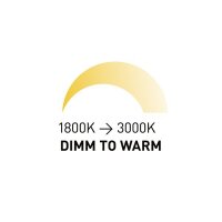 OWEN DIMM zápustná bílá 230V LED 7W 45° IP54 3000K - 1800K RENDL R13667