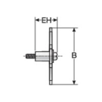 kabelová příchytka KAF/DC 116-EMV MURRPLASTIK 87201254