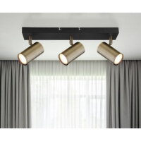 Stropní svítidlo ROBBY černá 3xGU10, max. 35W 230V GLOBO 57911-3M