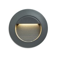 MARCO 70 zápustná antracitová 230V LED 3W IP65 3000K RENDL R14144