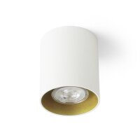 MANTOVA I stropní bílá/perleťová zlatá  230V GU10 7W RENDL R14212