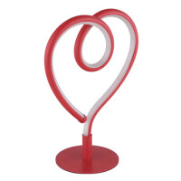 Stolní lampa AMORE červená 6W 3000K GLOBO 28054R
