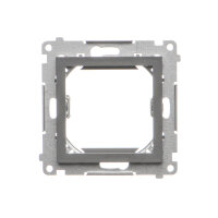 Adaptér přechodový (průchodka) pro zařízení standardu 45 × 45 mm grafitová matná