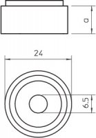 OBO 6178542 Distanční držák AH2