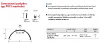 Podpěra samostatná PV 15 Stavitelná V 260-290 Kovoblesk 26819