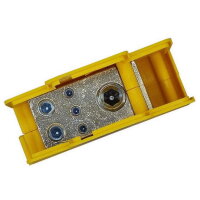 Distribuční blok DTB 120/2x50+3x16 žluto-zelený ELEKTRO BEČOV UB12050.24