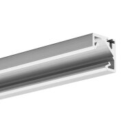 LED hliníkový profil KLUŚ GLAD-45 stříbrná 1m /B7009_1m/ ALUMIA A07009A_1