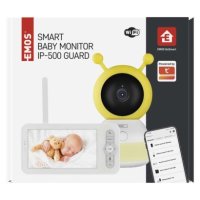 GoSmart Otočná dětská chůvička IP-500 GUARD s monitorem a Wi-Fi EMOS H4052