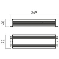 DRIVER DIMMABLE TC 24V 200W IP67