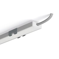 Záslepka s otvorem KLUŚ MICRO-PLUS-OTW pro AL profil, šedá /24393/ C24392C02TW
