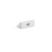 Záslepka s otvorem KLUŚ MICRO-PLUS-OTW pro AL profil, černá /24420/ C24392C07TW