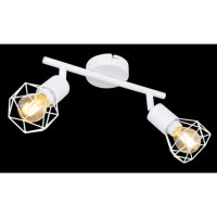 Nástěnné svítidlo XARA I bílá 2xE14, max. 40W 230V GLOBO 54802W-2