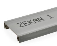Kabelový žlab ZEKAN 1G (100x100 mm), 2000 mm, šedá CWS 004015V