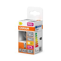 Světelný zdroj OSRAM LED SUPERSTAR PLUS CLASSIC P FILAMENT 2.2W 927 Clear E14