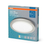 Orbis Disc 30CM 22W Click CCT IP44 Chrome OSRAM 4099854446832