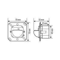 Čidlo přítomnosti 180/60° PD Compact 180i/16 UC 16m 12-36V UC 2A IP20/44