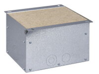 Základna krabice podlahové ocelové KGH,
