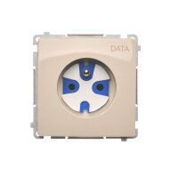 BMGD1.01/12 Zásuvka jednonásobná DATA, s