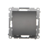 Kabelový výstup (přístroj s krytem) grafitová matná KONTAKT SIMON TPK1.01/116