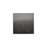 Kryt jednoduchý s piktoramem 'kríž' pro spínače a elektronické ovládání antracit