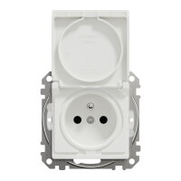 Sedna D/E Zásuvka 230V 16A IP44 šroubová, Bílá SCHNEIDER SDD211013