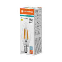Světelný zdroj LED CLASSIC B V 5.9W 865 Clear E14 LEDVANCE 4099854785740