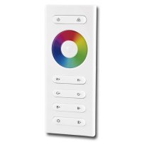 Sada RF ovladač - RGB, 1 zóna, bílý + přijímač MCLED ML-910.546.22.1