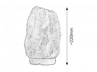Rock E14 1x 15W IP20 oranžová RABALUX 4127