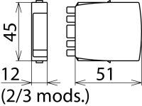 Kombinovaný svodič přepětí - modul BLITZDUCTOR XT pro 2 páry vedení, LifeCheck