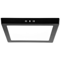 SMD panel přisazený 17x17cm, 12W, CCT, IP44, 96 ECOLITE LED-CSQ-CCT/12W/CR