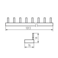 Záslepka KBBI-1x56 24216 Kanlux