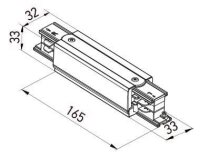 TRACK N 3c LINEAR CONNECTOR & POWER SUPP