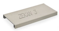 Kabelový žlab ZEKAN 3G (130x140 mm), 2000 mm, šedá CWS 004230V