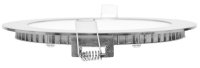 LADA SMD panel kruh 12cm, 6W, 2700K, IP20, 470lm ECOLITE LED-WSL-6W/27/CHR