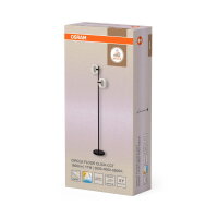 Decor Circle Floor 17W CLICKCCT Black OSRAM 4058075847361