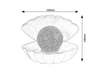 Stolní lampa SPARKLY bílá LED 0,8W IP20 RABALUX 76030