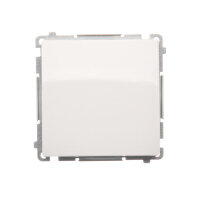 Ovládač zapínací, řazení 1/0, bez piktogramu, 10AX, 250V~, bílá BMP1.01/11