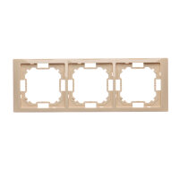 Rámeček 3-násobný Neos, Béžový KONTAKT SIMON BMRC3/12