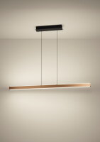 Závěsné svítidlo CIGGIANO LED-CCT 30W IP20 hnědá EGLO 390499